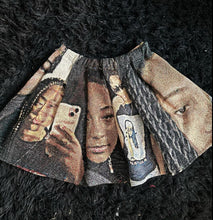 Load image into Gallery viewer, Tapestry Pleated Skirt